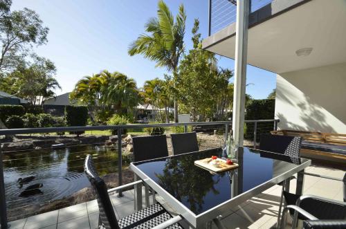 Balkon ili terasa u objektu Ivory Palms Resort Noosa