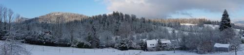 Ferienhaus am Gunzenbach om vinteren