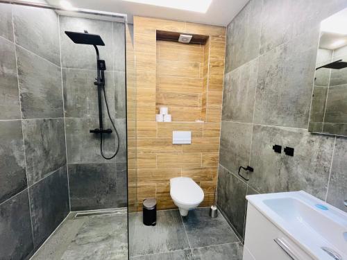 Un baño de Apartmány TWINS