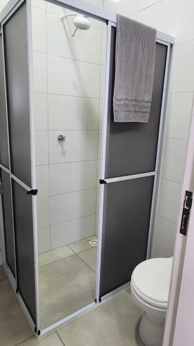 Koupelna v ubytování Apartamento/Kitnet