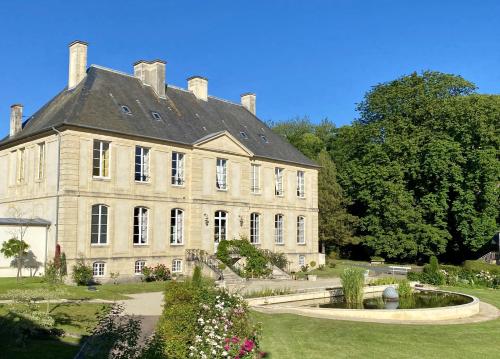 Puutarhaa majoituspaikan Château de la Ferrière ulkopuolella