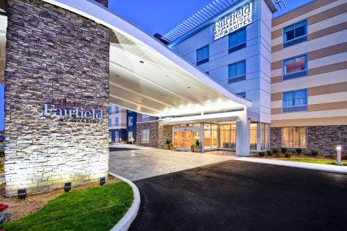 a rendering of a hotel front of a building at Fairfield Inn & Suites by Marriott Plymouth in Plymouth