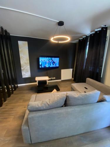 Un lugar para sentarse en Appartement Saint Quentin en Yvelines Netflix wifi