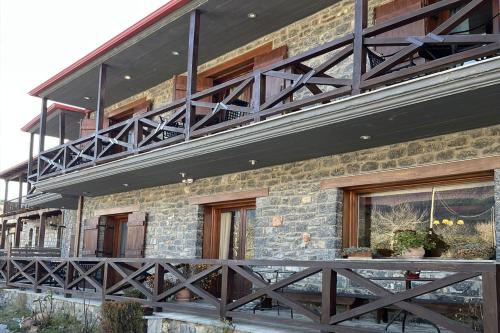 Un balcón o terraza en Guesthouse Teloni