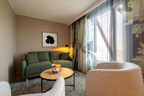 Khu vực ghế ngồi tại Hotel G Gothenburg