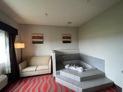 Area tempat duduk di Comfort Suites Boise West Meridian