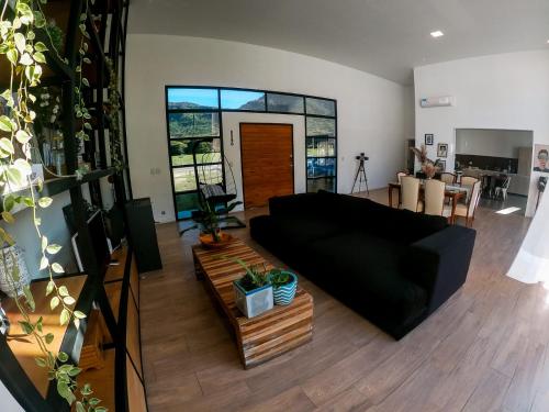 A kitchen or kitchenette at Naturaleza y tranquilidad