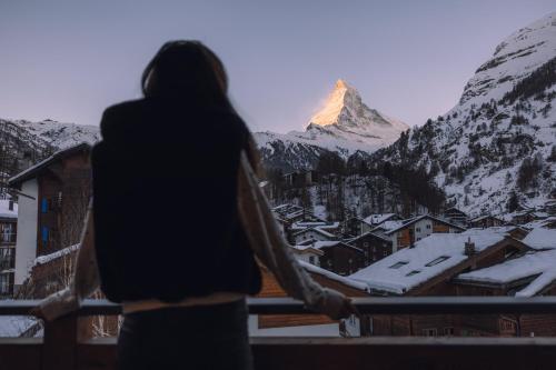 Bergsutsikt från hotellet