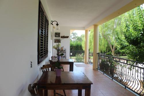 A balcony or terrace at Anna Rita Alghero B&B