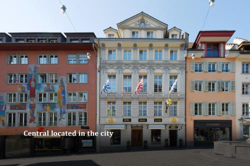 O edifício em que o hotel se localiza