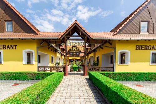 Gedung tempat bed & breakfast berlokasi