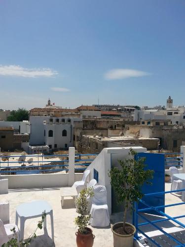 Ban công/sân hiên tại Dar kenza Tunis