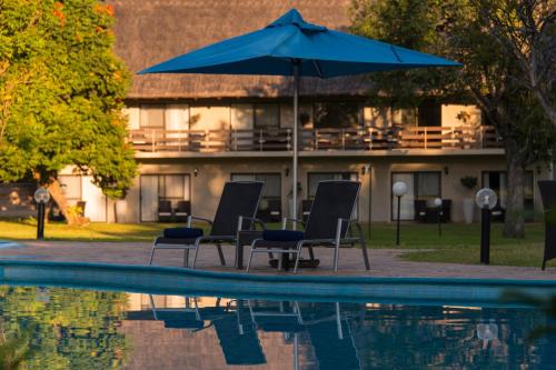 Bassein majutusasutuses Azambezi River Lodge või selle lähedal