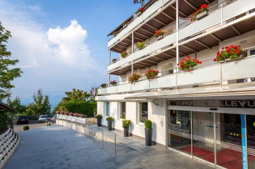 Un balcón o terraza en Hotel Bellevue