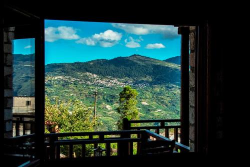 A general mountain view or a mountain view taken from a vendégházakat