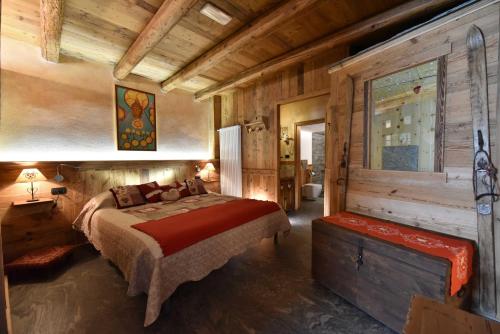 Una cama o camas en una habitación de L'Ancien Paquier Chambre D'Hotes