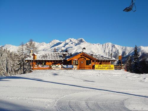 Chalet Degli Angeli during the winter