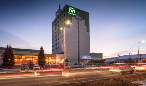 Het gebouw waarin het hotel zich bevindt