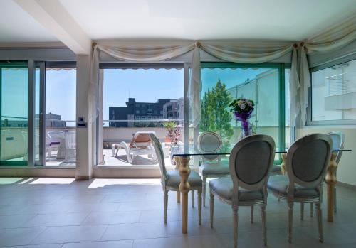 Balkon ili terasa u objektu Apia Residence