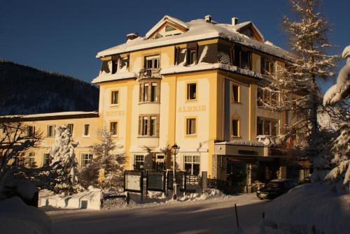 Hotel Albris om vinteren