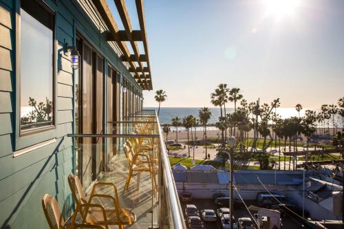 Балкон или терраса в Hotel Erwin Venice Beach