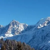 Appartement chaleureux à Les Houches 29 m² avec piscine partagée – hotel w mieście Les Houches