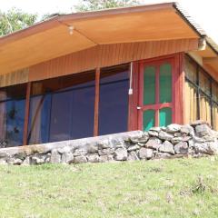 Llactapata Lodge overlooking Machu Picchu - camping - restaurant