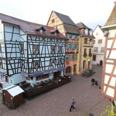 Chambre chez l'habitant - L Écureuil - Cœur de Riquewihr - 2 personnes