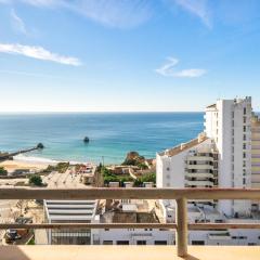 Praia da Rocha, 17 H, Frontal Sea View, Wonderful Studio, Air Conditioning, two Pools, Internet, Parking - Jardins da Rocha by IG