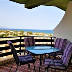 Apartamento Roquetas de Mar Urbanización, 2 dormitorios, Gran Terraza con vista al mar, wi-fi, parking y piscina