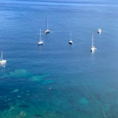 Appartement vue mer et îles italiennes