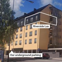 Riverside Lux with 2 bedrooms, Car Park garage and Sauna