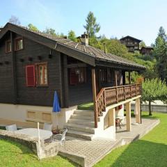 holiday home in Blatten with private terrace