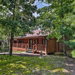 Cabin with Deck and Fireplace Less Than 3 Mi to Dollywood!