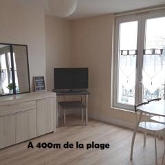 Appartement lumineux, 400m de la plage.