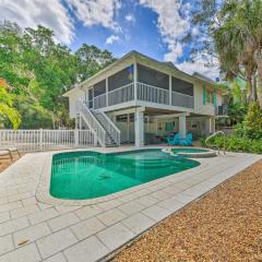 Canalfront Anna Maria Cottage with Pool and Hot Tub!