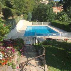 Clim Jardin et parking privé -piscine tennis et Park Vue mer