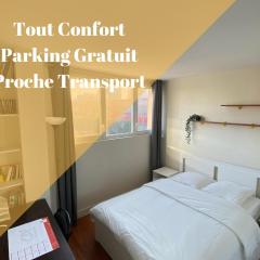 Chambre calme (Mars) - proche Paris et TGV