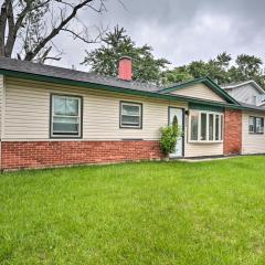 Sauk Village Ranch Home with Yard and Fireplace!