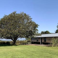 The Cabin at Barnstormers, luxury woodland setting