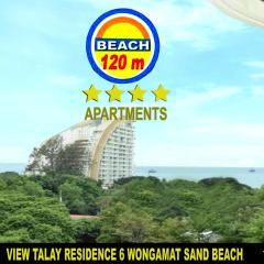 View Talay Residence 6 Wongamat Sand Beach