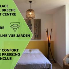 Le Beach centre la Brèche wifi vue jardin