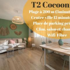 Le Med - Apartment T2 Confort - Proche plage - Clim - Parking privé