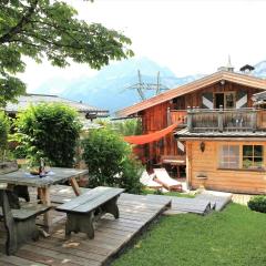 Attractive chalet right on the piste with sauna