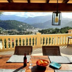 Casa Sol with private terrace, garden, pool, beautiful view