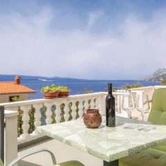 Lovely Apartment In Brela With House Sea View