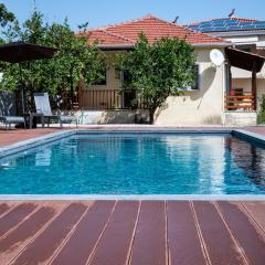 Elegant house by the sea with pool