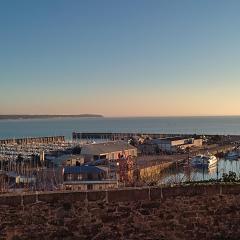 La Maison de l'Amiral vue sur mer à Granville