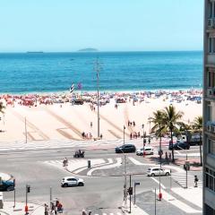 Apartamento Copacabana Vista Mar, quadra da praia.