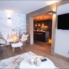 Luxueux appartement skis aux pieds, jacuzzi privatif